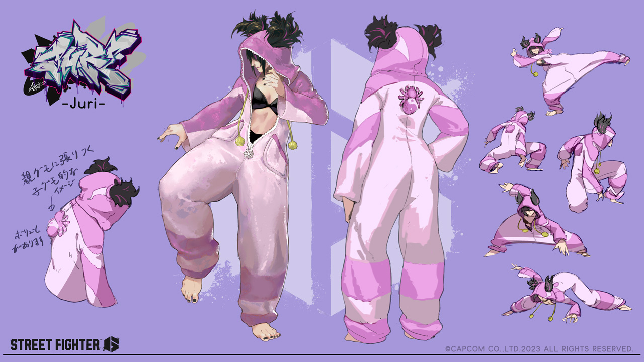 Juri Street Fighter 6 Outfit 3 