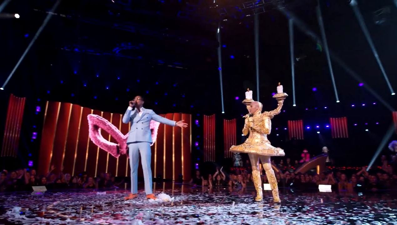 A still from the show, The Masked Singer season 10 (Credits: Fox)