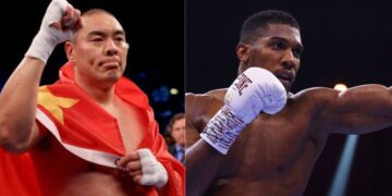 Zhilei Zhang and Anthony Joshua