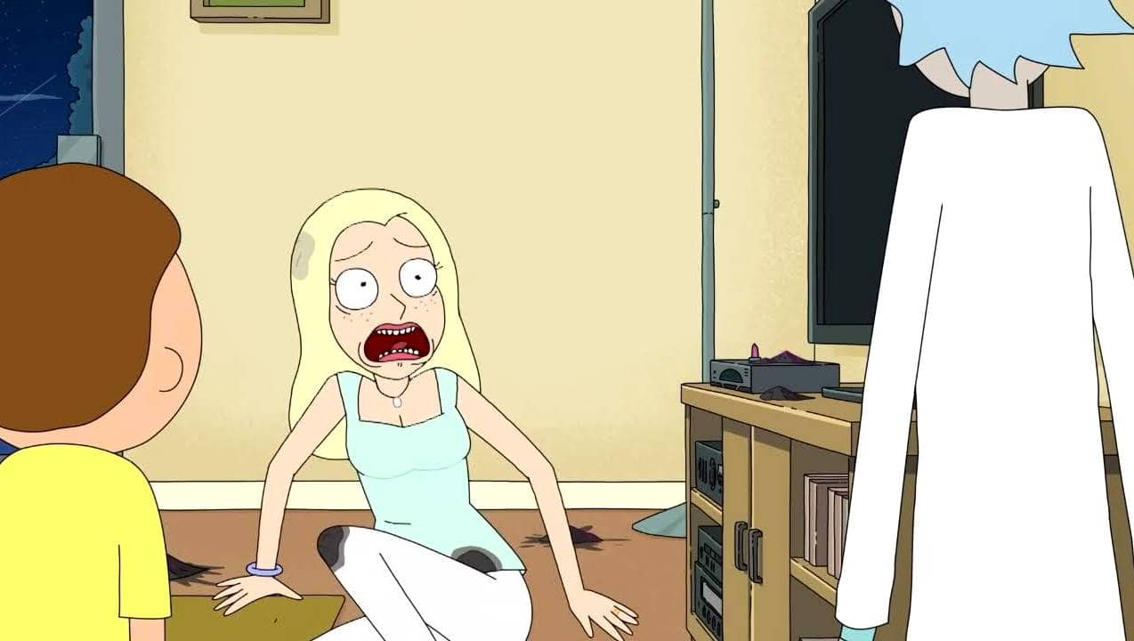 Diane, Rick's wife in the show (Credits: Adult Swim)