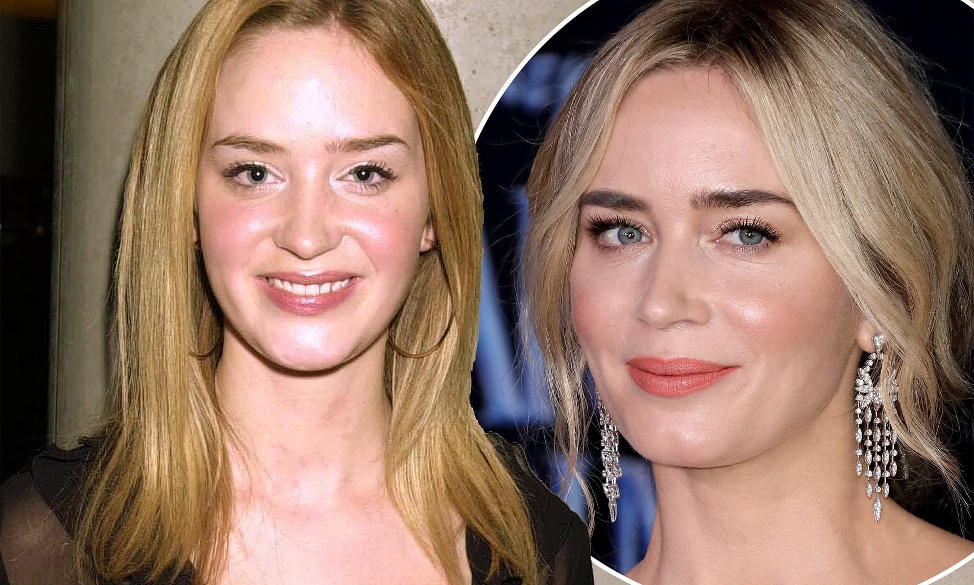 Emily Blunt Before and After