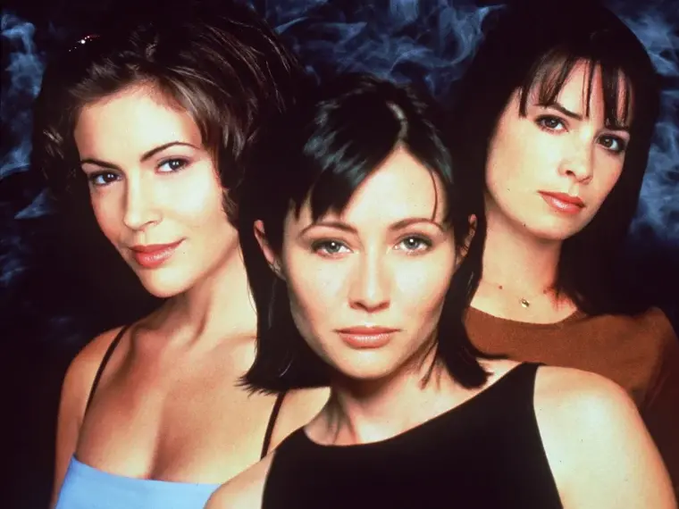 Holly Marie, Alyssa Milano and Shannen Doherty