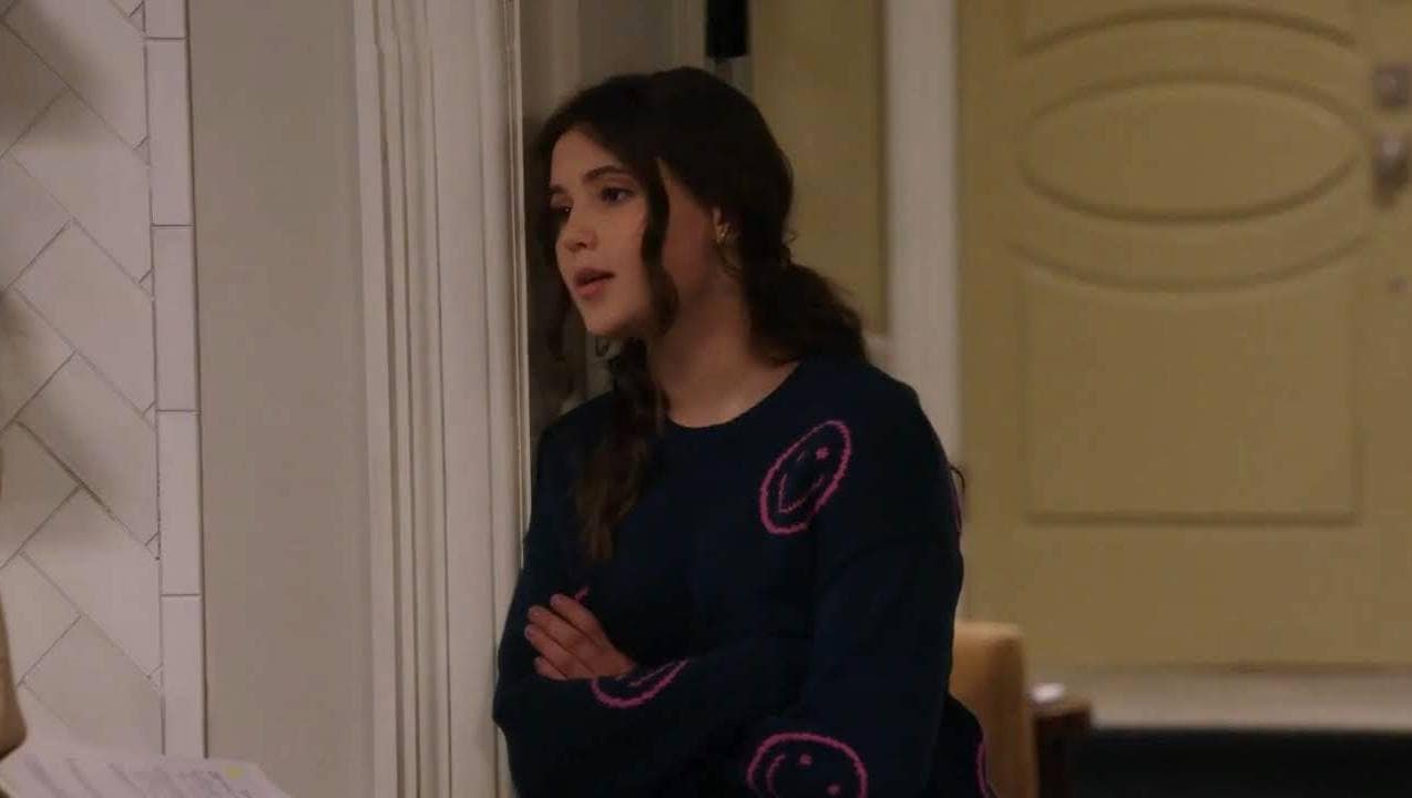 Jim and Julia's daughter, Grace in the show, Extended Family (Credits: NBC)