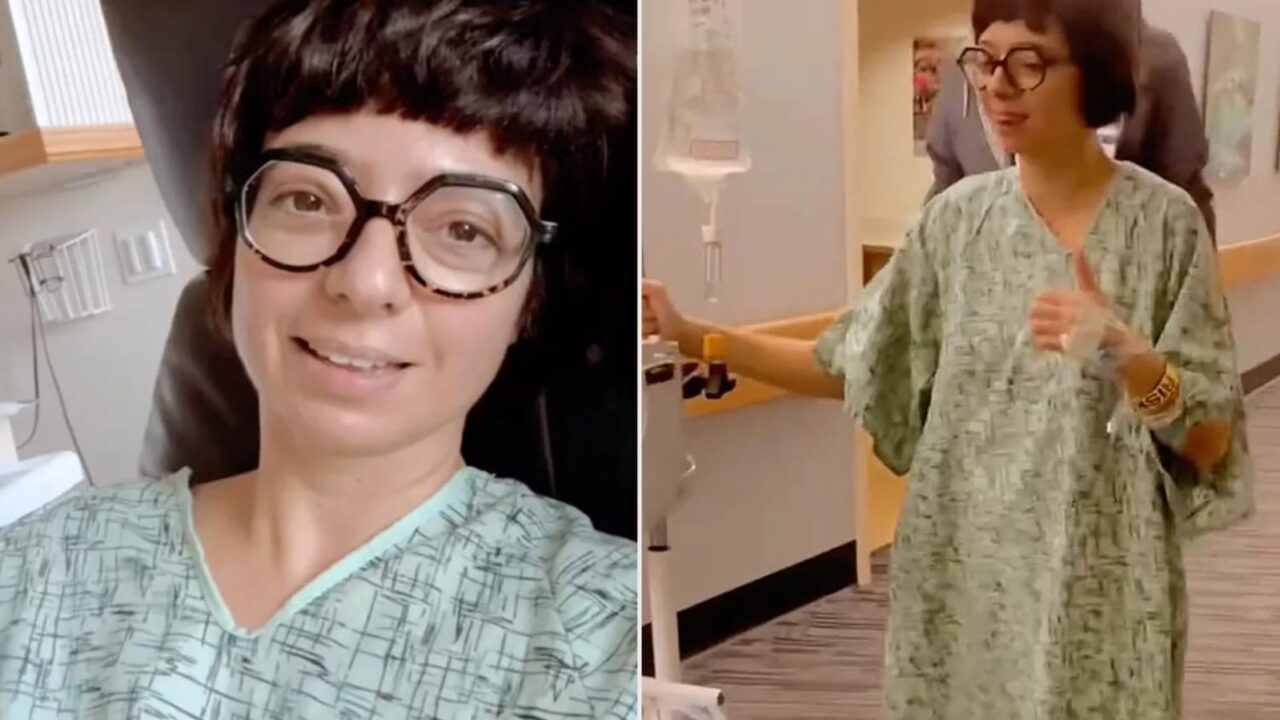 Kate Micucci opened up about her lung cancer