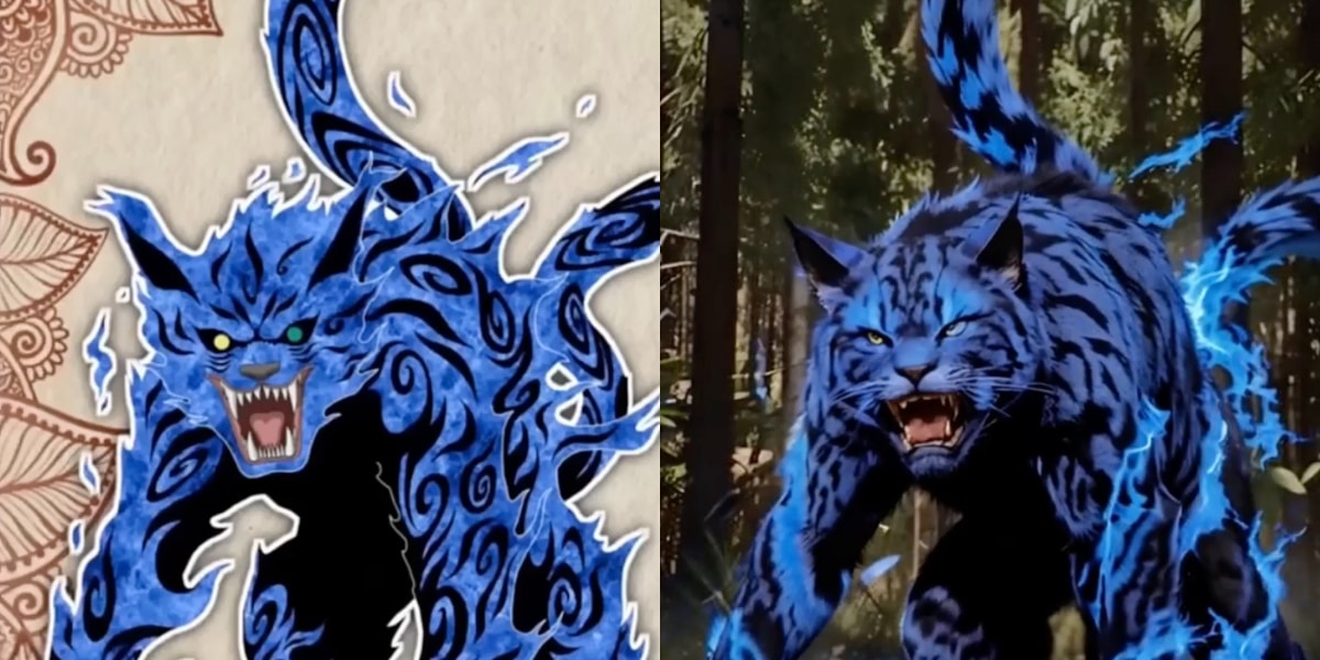 AI Draws Realistic Versions of 9 Tailed Beasts