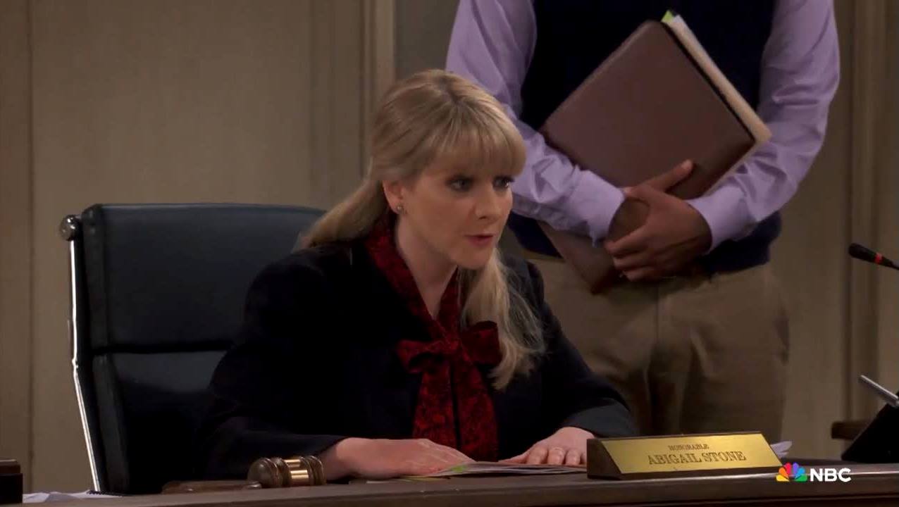 Melissa Rauch as Abby in the show (Credits: NBC)