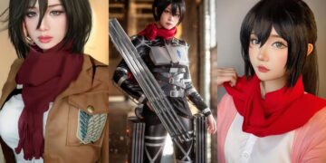 Mikasa Cosplay from Attack On Titan