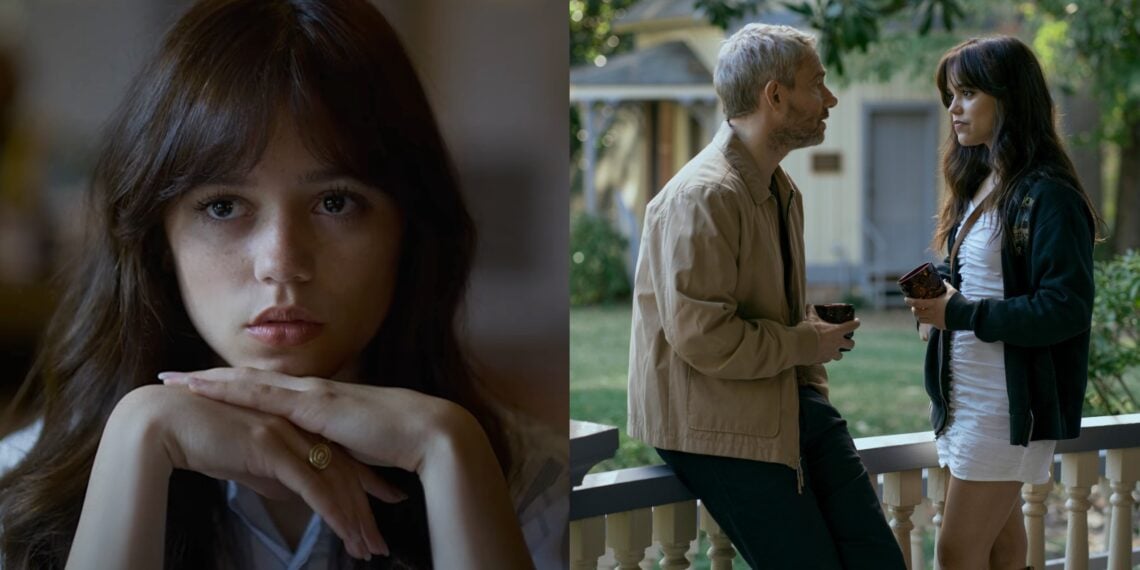 Miller's Girl played by Jenna Ortega and Martin Freeman