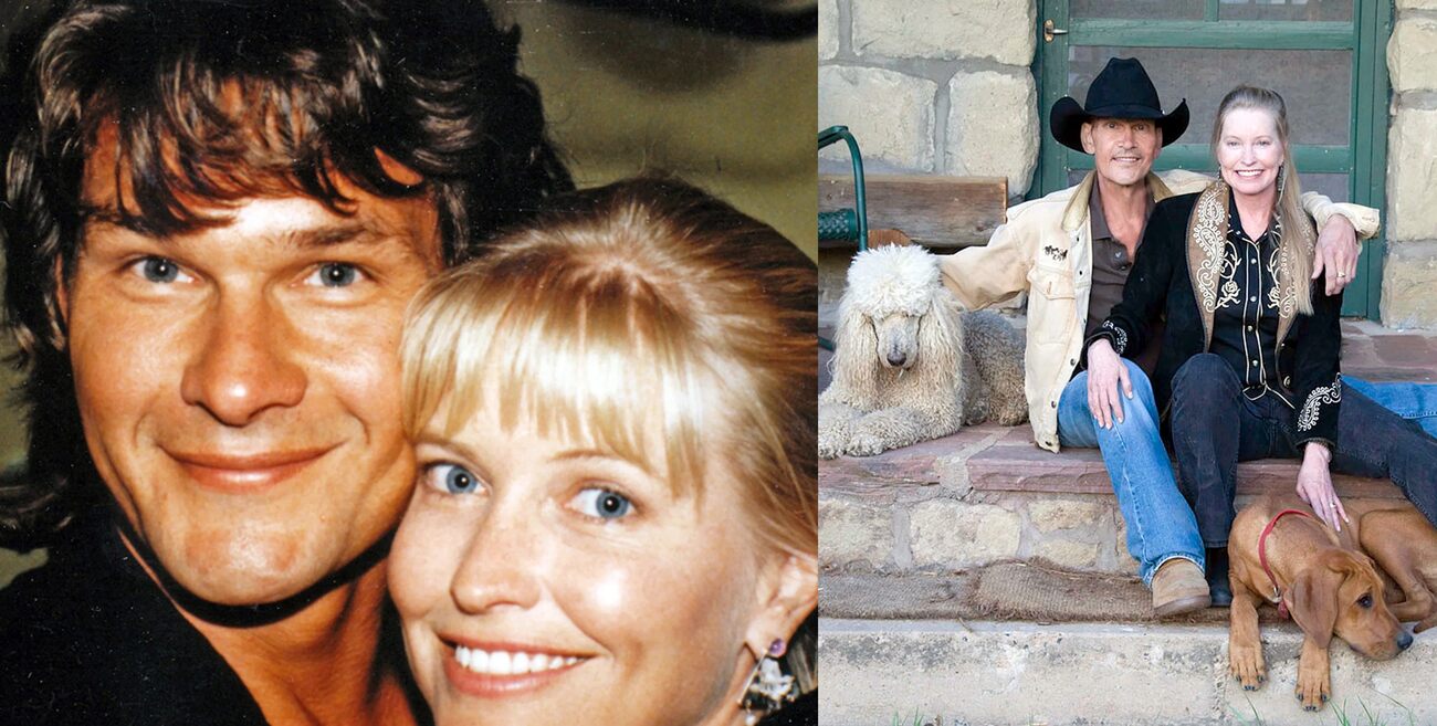 Patrick Swayze And Lisa Niemi Over The Years