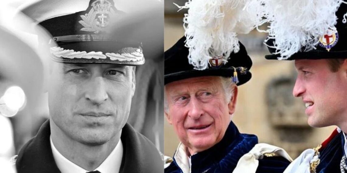 Prince William and King Charles III