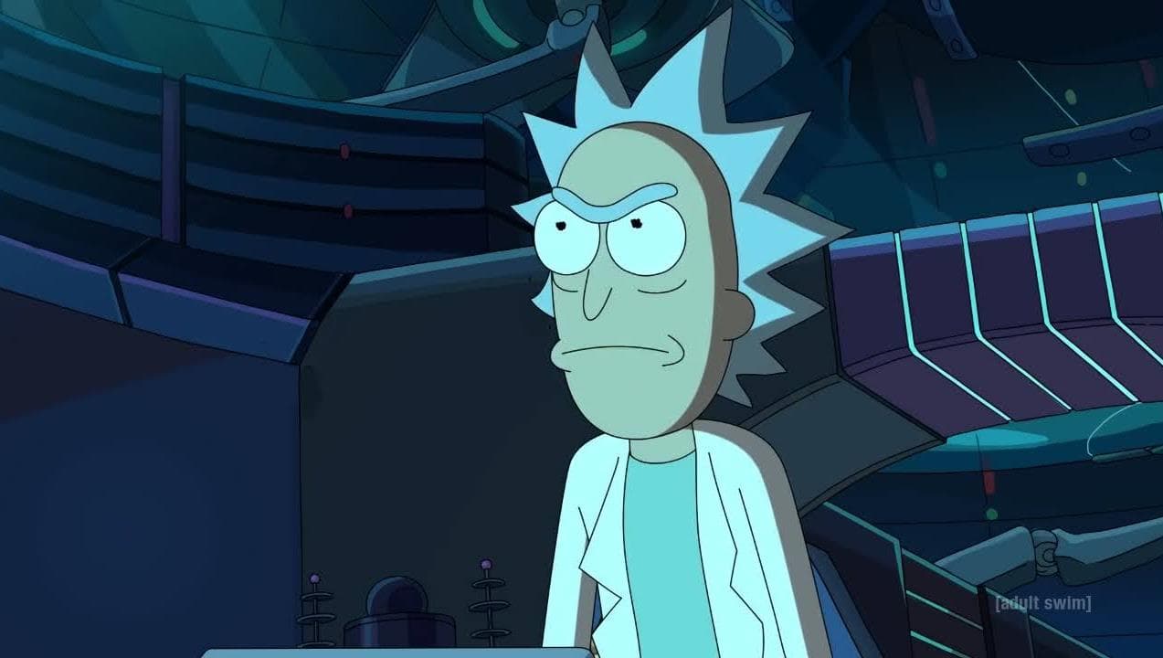 Rick in the show, Rick and Morty (Credits: Adult Swim)