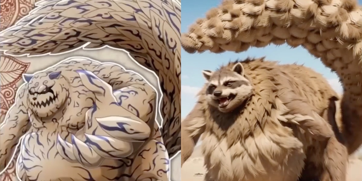 AI Draws Realistic Versions of 9 Tailed Beasts