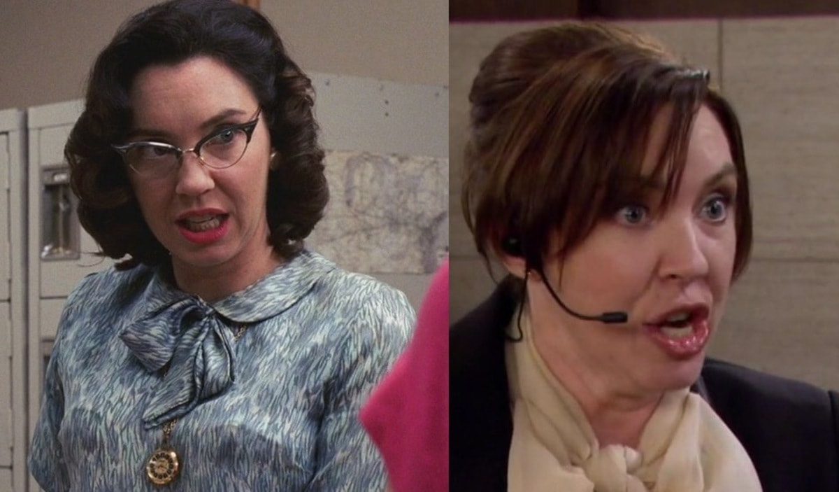 Stephanie Courtney as Marge In Mad Men (2007) And Eleanor In 2 Broke Girls (2011)