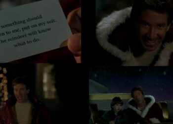 Still cuts from the movie, The Santa Clause (Credits: Walt Disney Pictures)