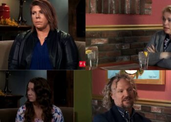 Still cuts from the show, Sister Wives (Credits: TLC)