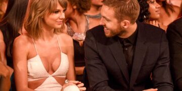 Taylor Swift and Calvin Harris