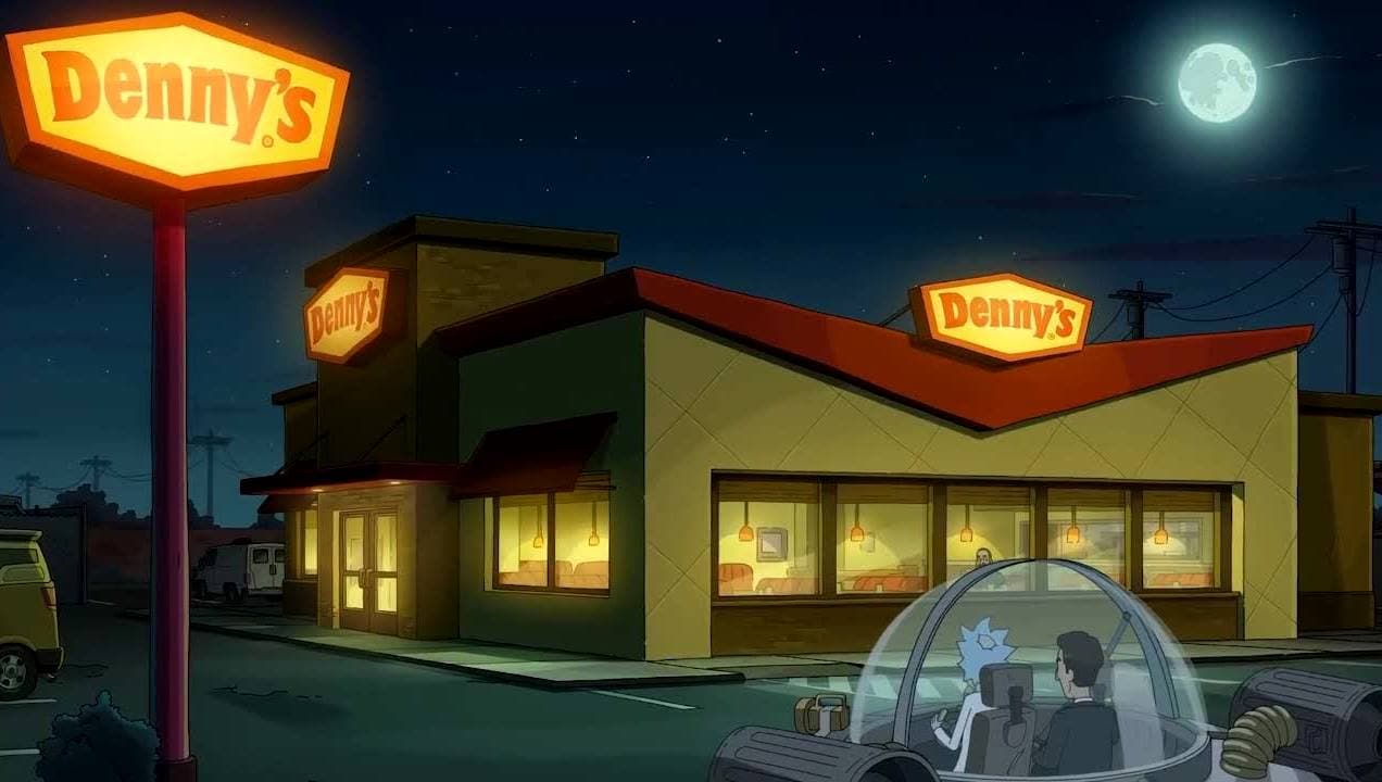 The Denny's restaurant with The Hole (Credits: Adult Swim)