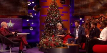 Jamie Dornan at The Graham Norton show