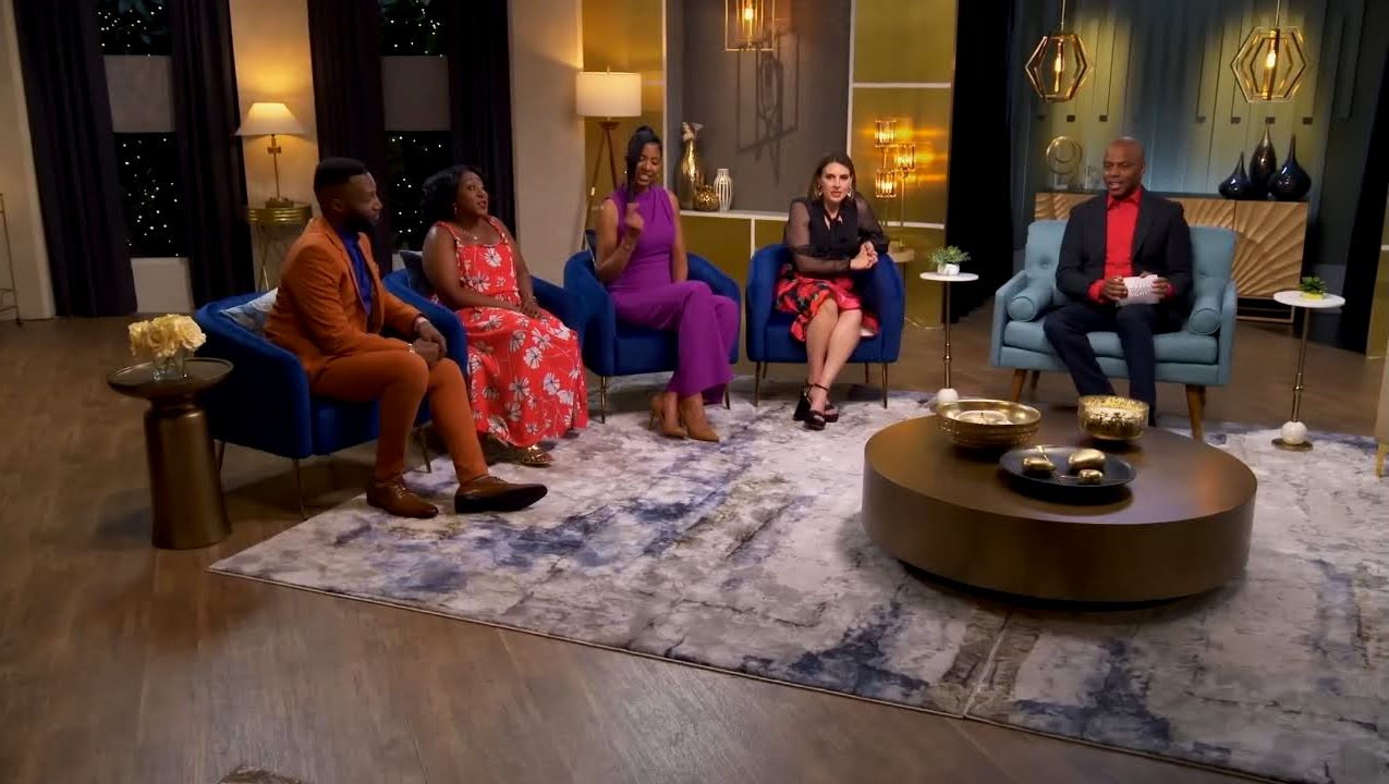 The host and panel of experts for Married at First Sight Season 17 (Credits: Lifetime)