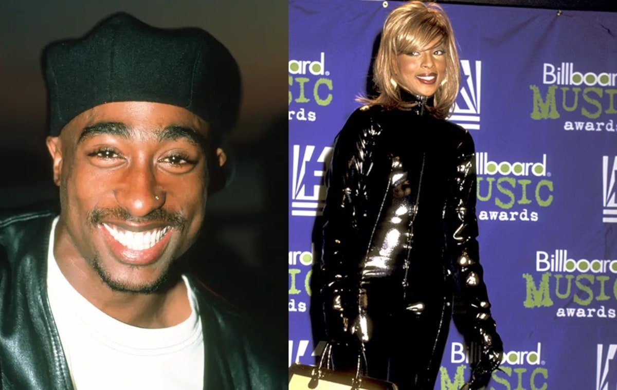 Tupac Shakur and Mary J. Blige In Mid-90s