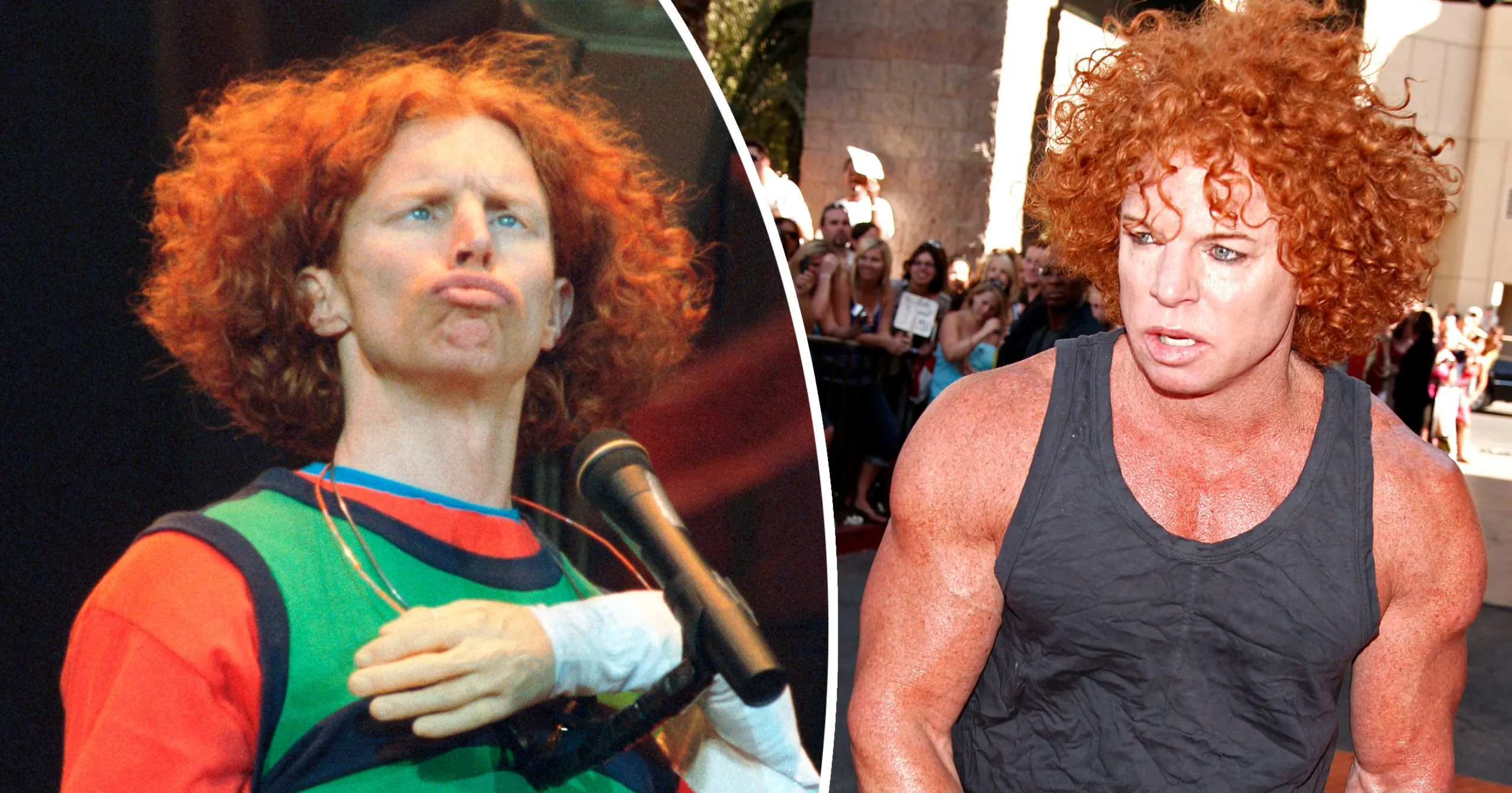 Carrot Top Before and After