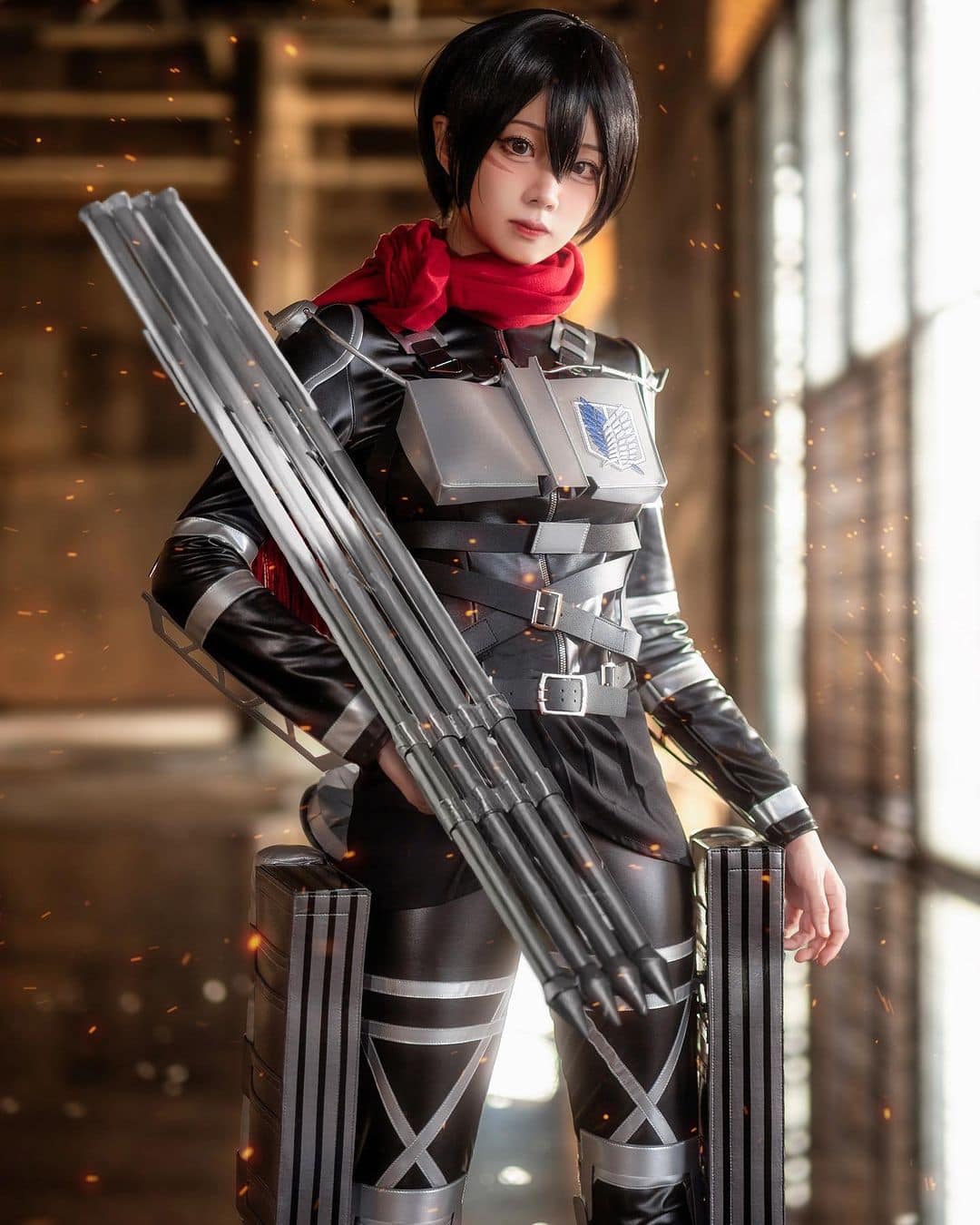 Mikasa Cosplay from Attack On Titan