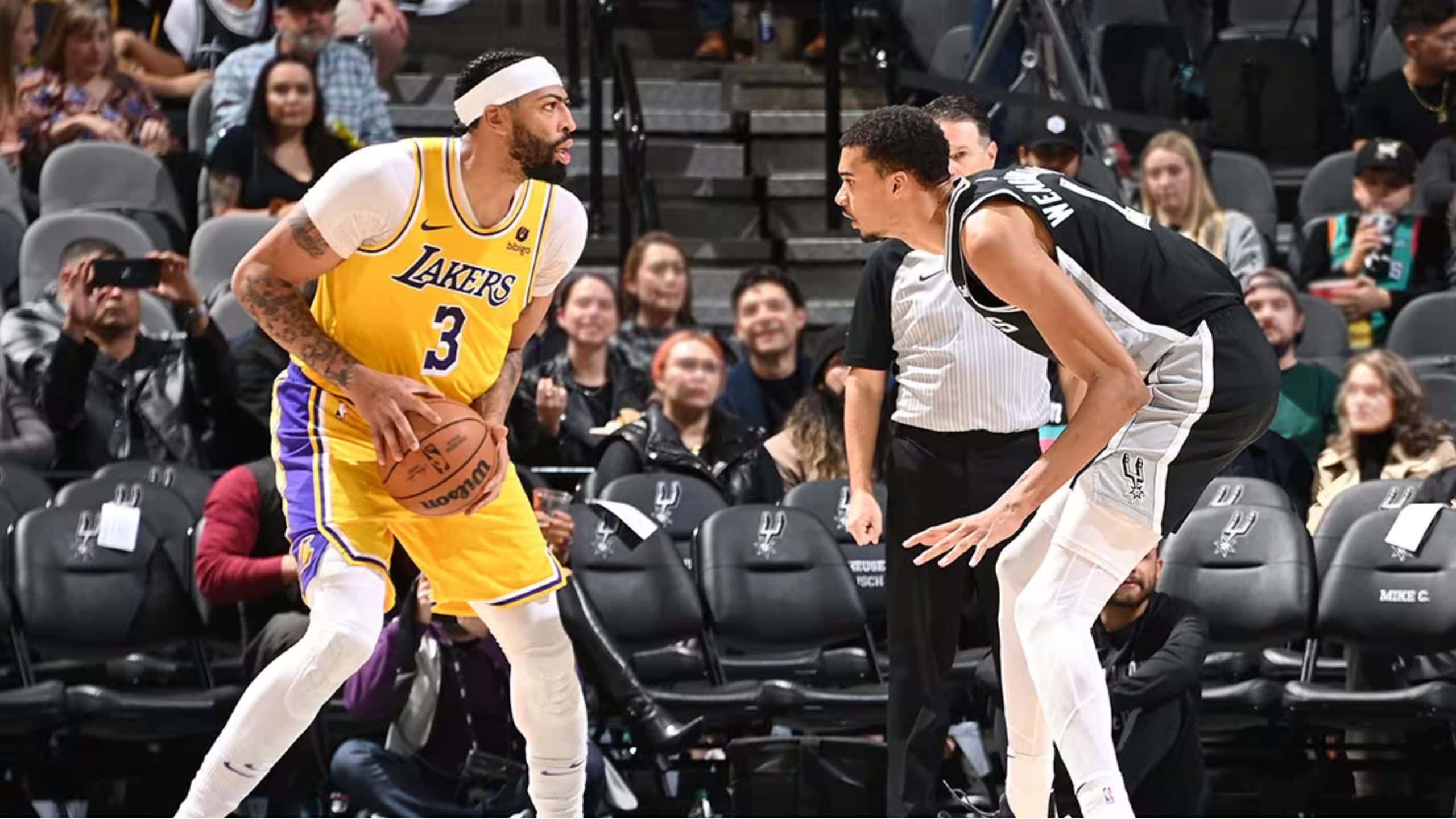 Lakers vs Spurs 15 December 2023