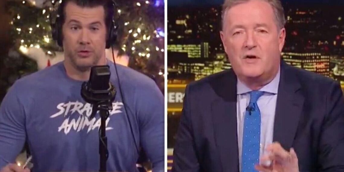 Piers Morgan and Steven Crowder