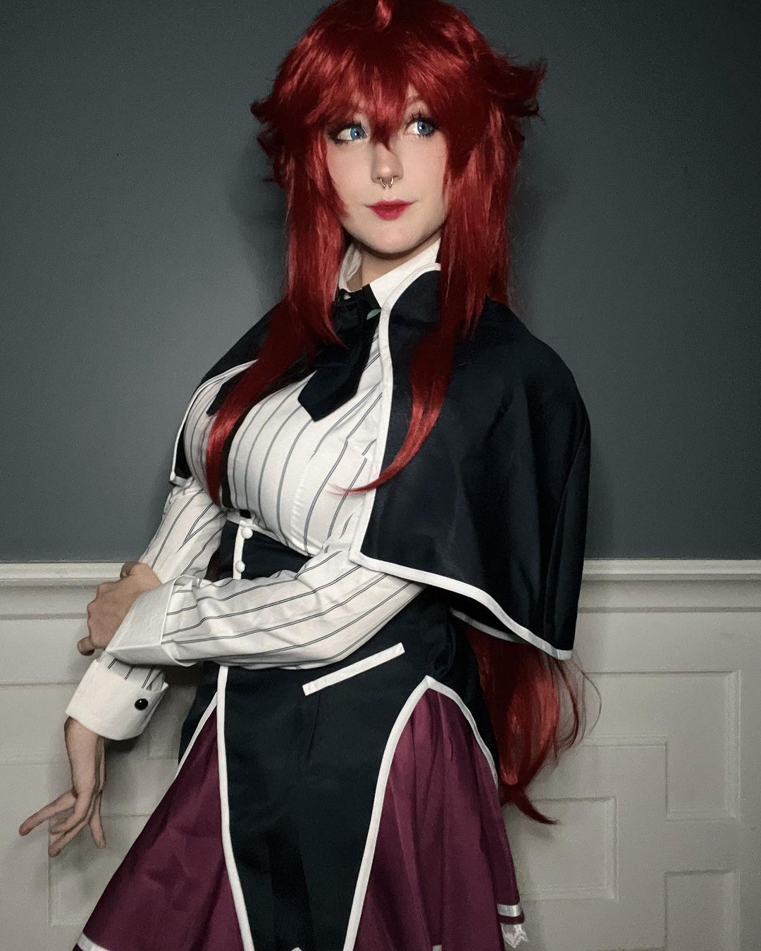 Rias cosplay onoff by ana chuu