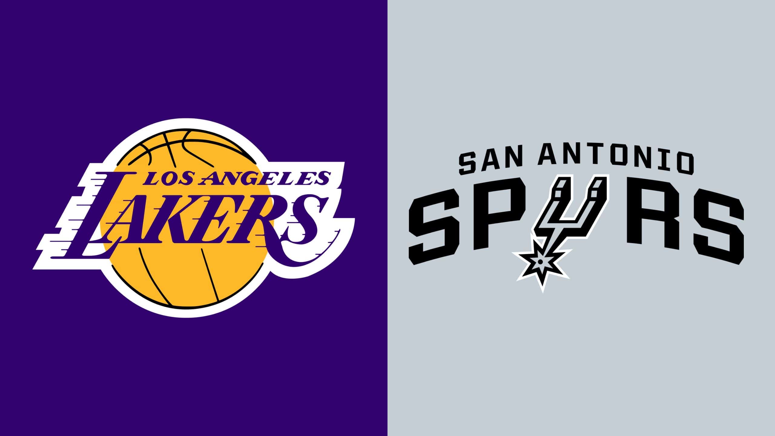 Lakers and Spurs Logos