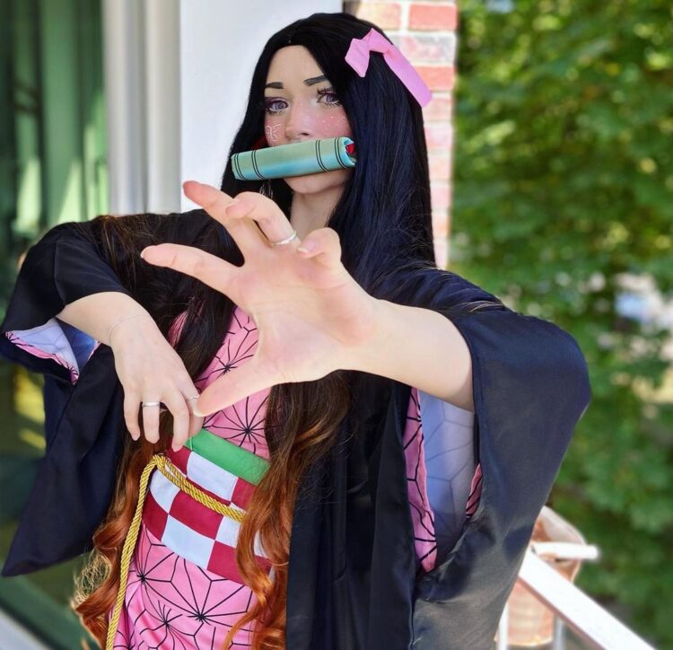 25 Nezuko Cosplay From Demon Slayer - OtakuKart