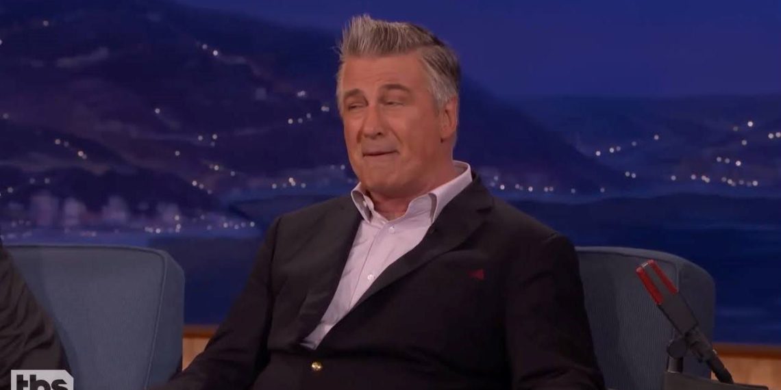 Alec Baldwin for an interview (Credits: TBS)