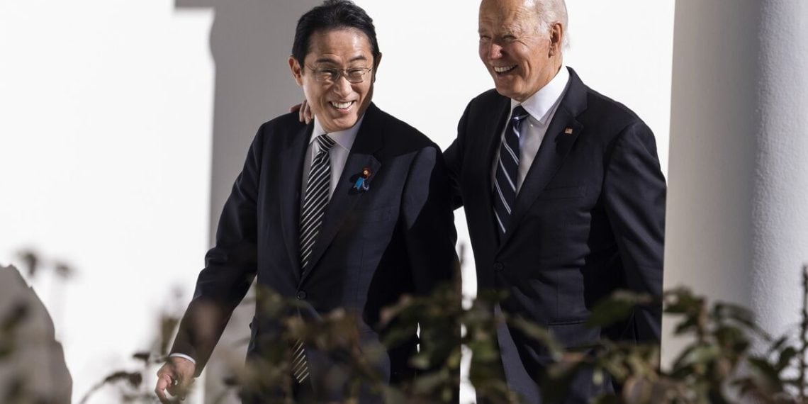 Biden to host Japanese PM Kishida for a visit in April (Credits: Bloomberg)