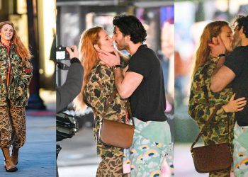 Caught in the Act! Blake Lively Spotted Sharing a Passionate Kiss with Co-star Justin Baldoni on the Set of 'It Ends With Us'