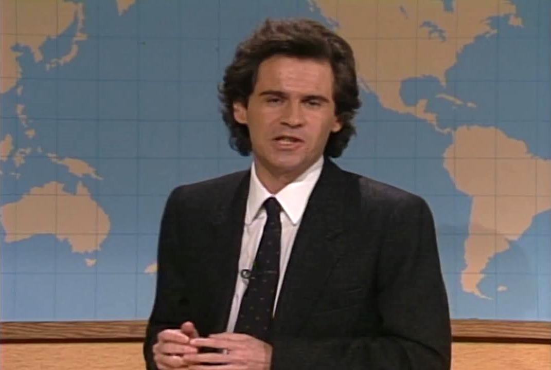 Dennis Miller for SNL Weekend Update (Credits: NBC)