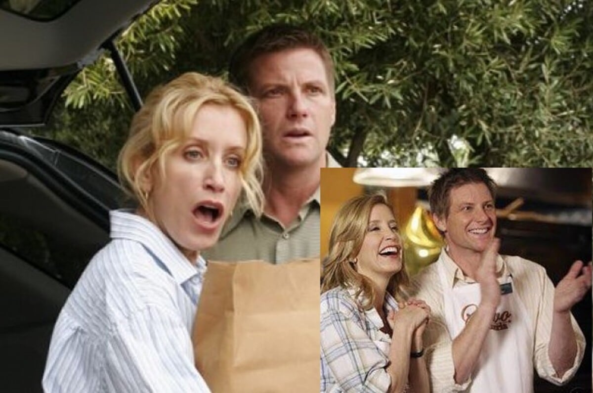 Felicity Huffman And Doug Savant In Desperate Housewives