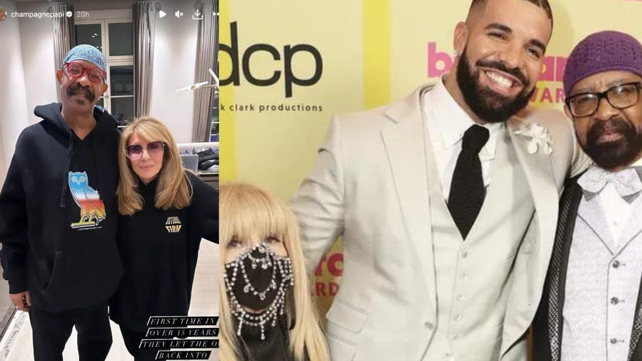 Drake and his parents