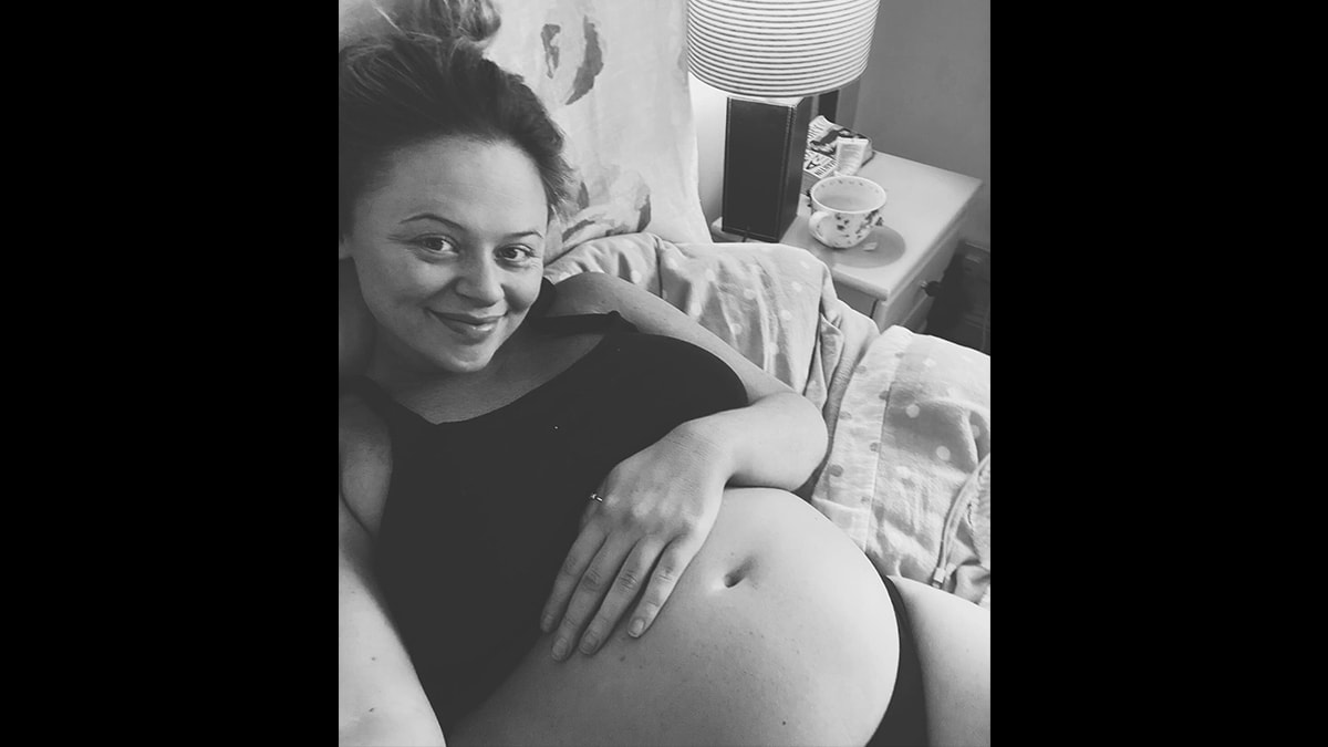 Emily Atack With Her Baby Bump