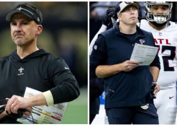 Falcons coach upset after Saints