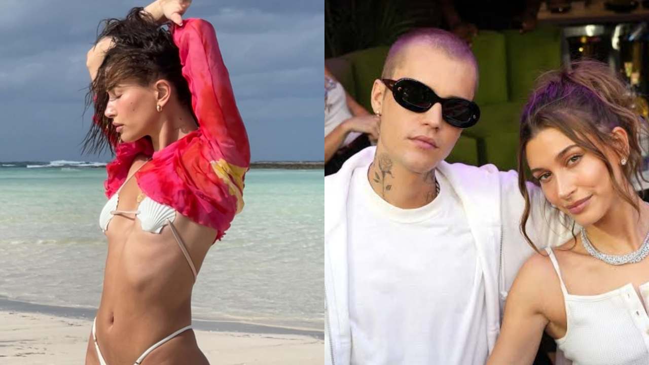 Hailey Bieber's Beach Photos Ignite Divorce Speculations Amid Justin's Absence
