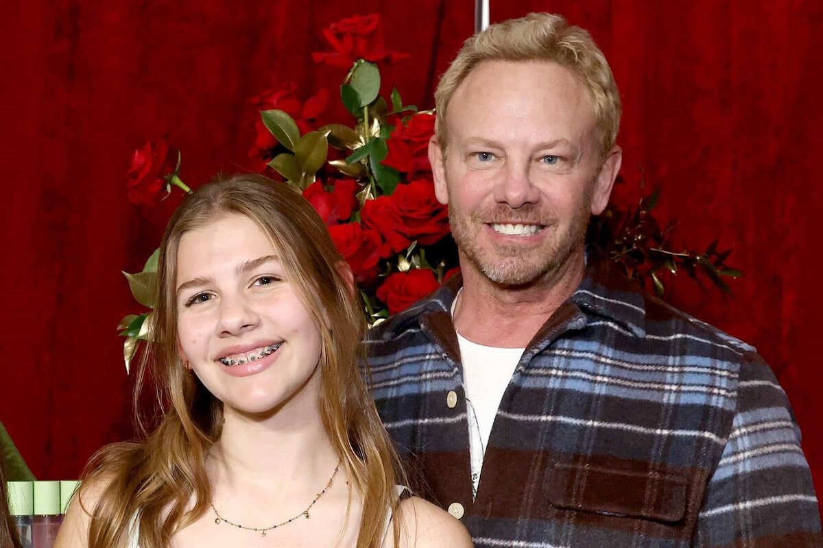 Ian Ziering with daughter Mia.