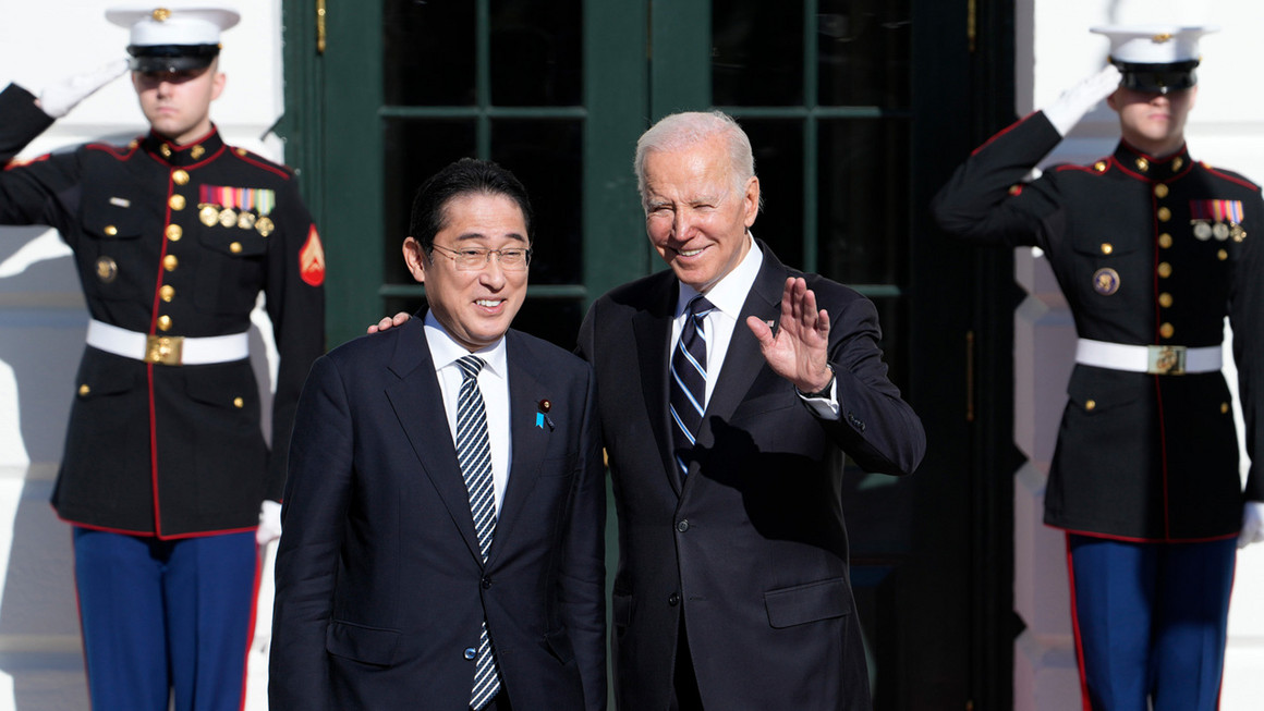Japanese prime minister Kishida to pay visit to Biden (Credits: Politico)