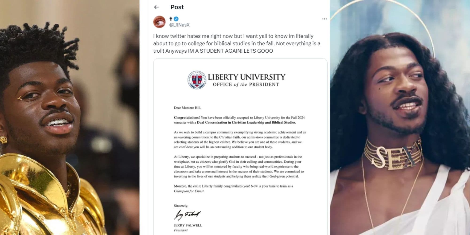 Liberty University Confirms the Falseness of Lil Nas X's Acceptance Letter
