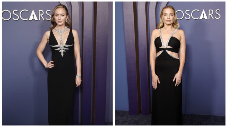 Margot Robbie and Emily Blunt stunned everyone with a Nearly Identical ...