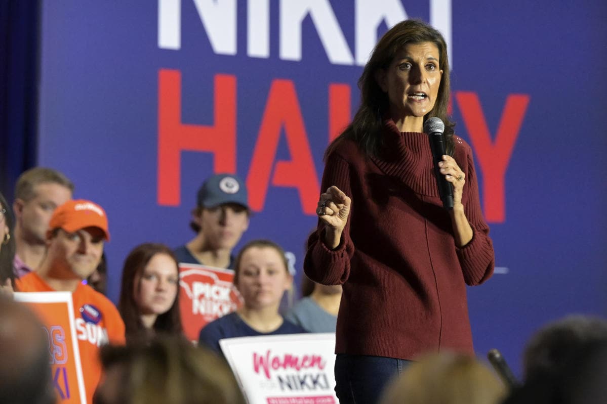 Nikki Haley puts forth her foreign policy amidst the Jordan attack (Credits: Yahoo News)