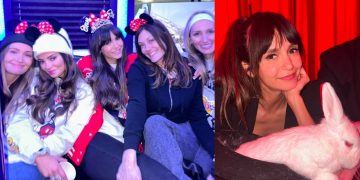 Nina Dobrev had her 35th Birthday celebration at Disneyland