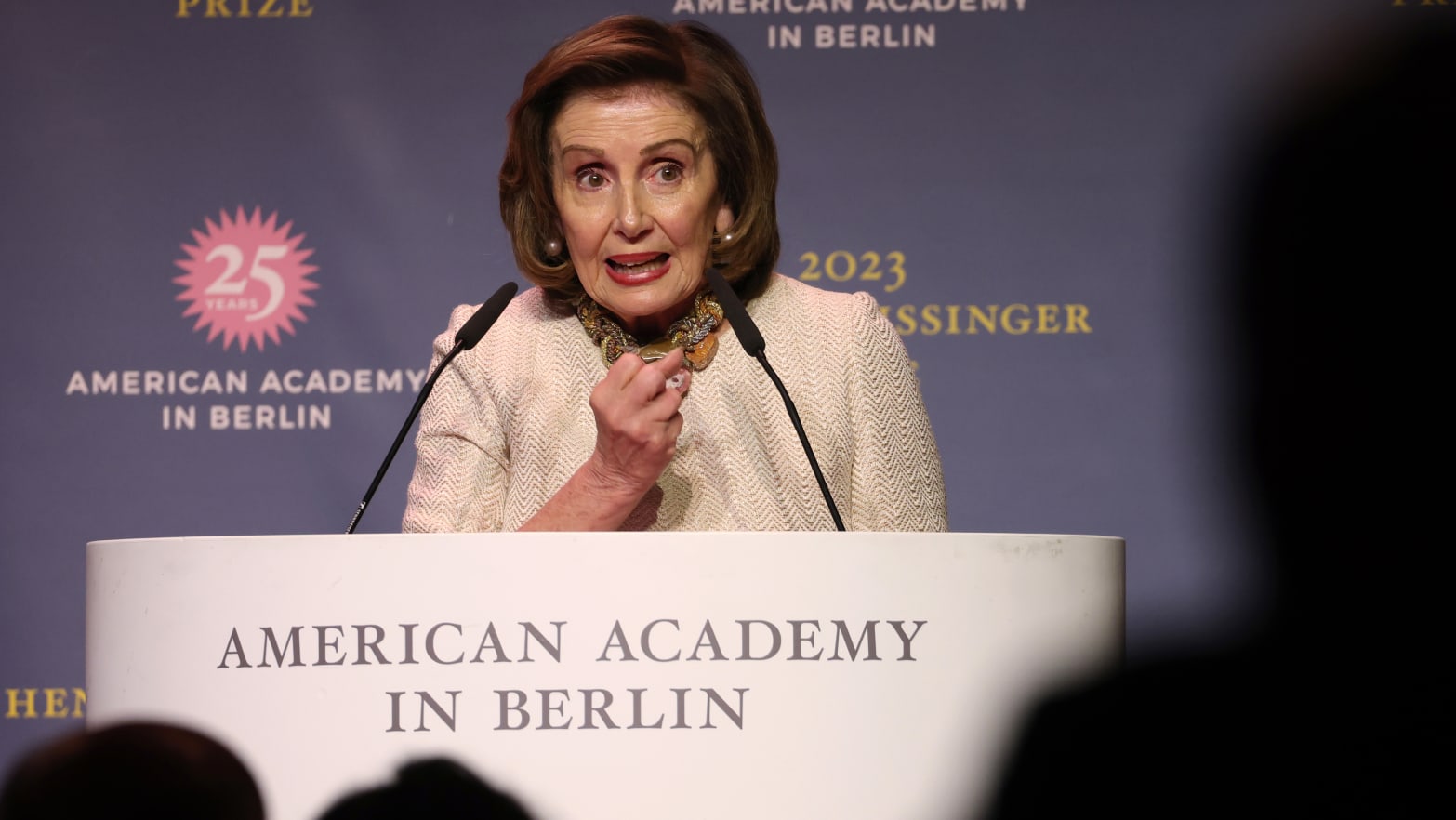 Pelosi suggests Russian involvement in pro-Palestine protests (Credits: The Daily Beast)