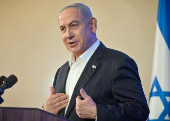 Prime Minister Benjamin Netanyahu stalls peace talks despite protests (Credits: The Times of Israel)