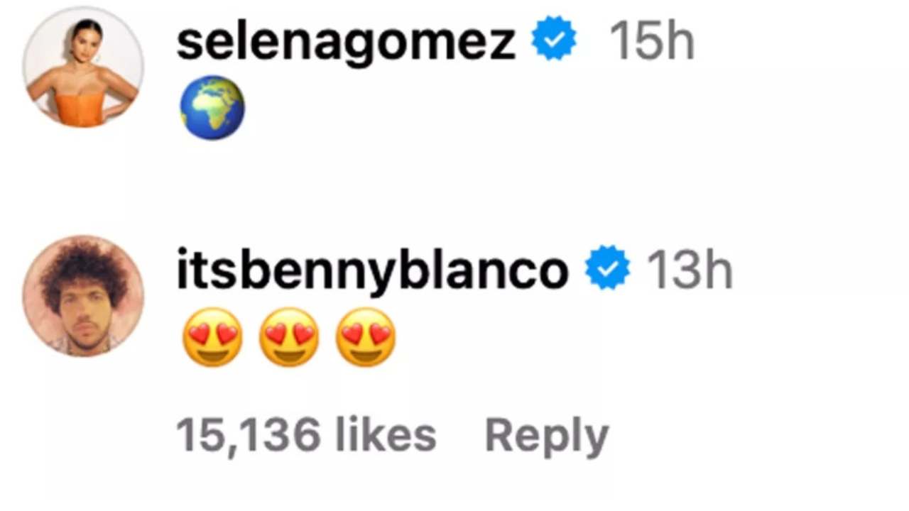 Selena Gomez’s Outdoor Selfies Spark Playful Exchange With Boyfriend Benny Blanco