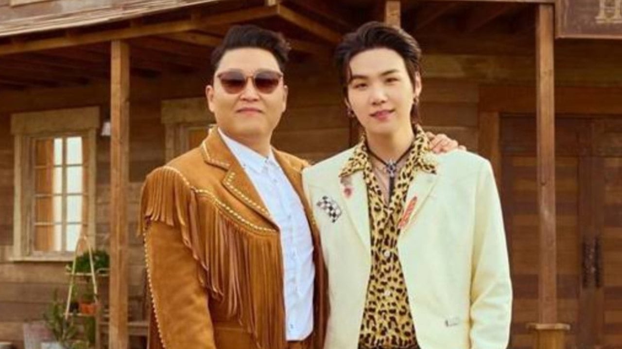 Psy And BTS Suga's "That That" Crossed 500 Million Views